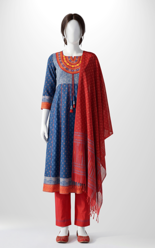 Turath Anarkoli Blue