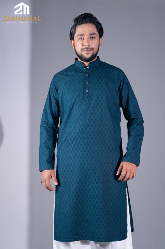 Classic Panjabi Sea Green